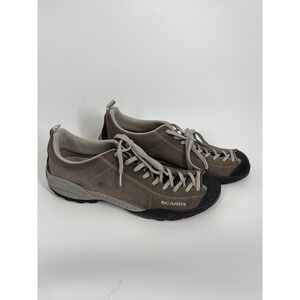 Scarpa Mojito Trail Shoes Men 13 / EU 47 Brown Suede Vibram Sole Hiking  Comfort